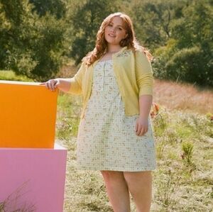 NWT Modcloth Meet Me at Hanging Rock Fit & Flare Gingham Dress size XL